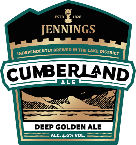 Cumberland Ale pump clip